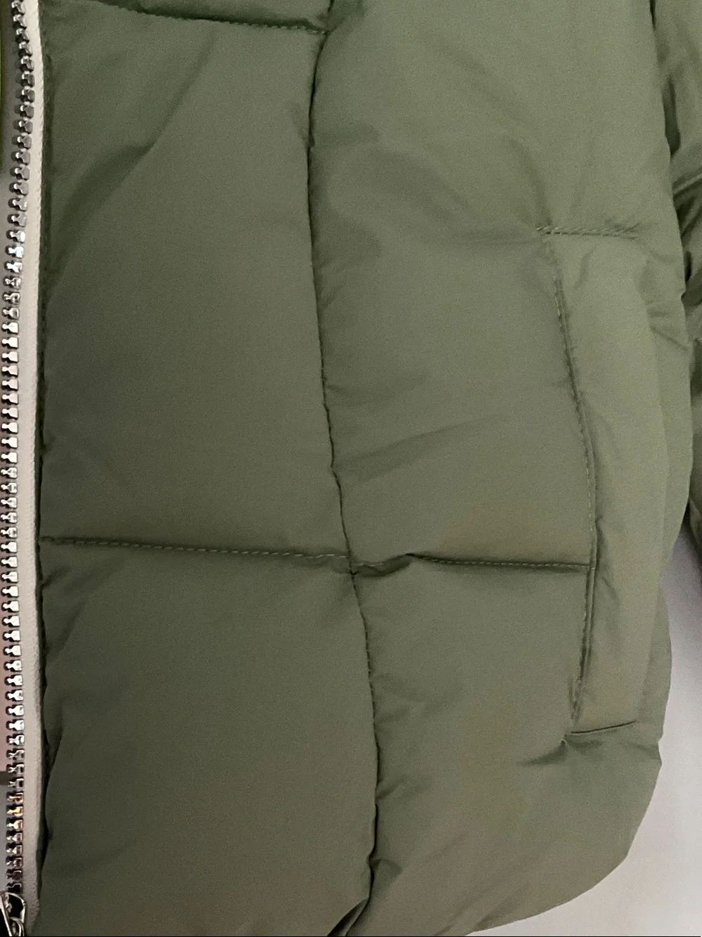 Sam Edelman Olive & Cream Kids Puffer Jacket
